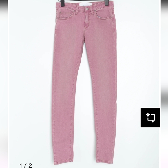 IRO Denim - IRO JEANS PINK Narkyce Skinny in Old Pink JEANS Old Pink Size 25